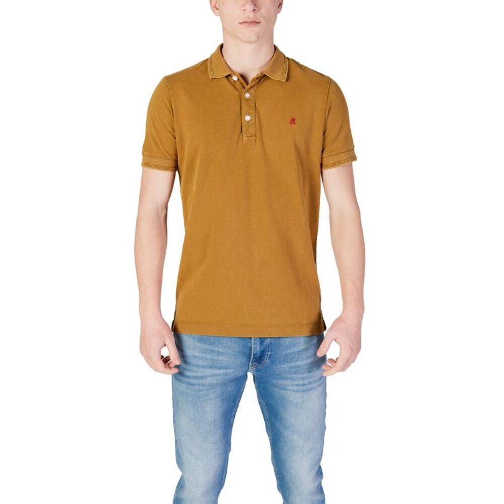 Replay Bronze Cotton Polo Men's Shirt